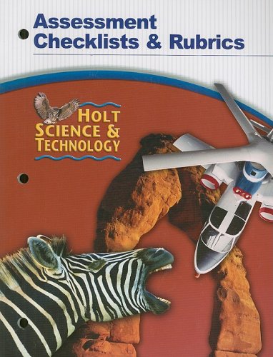 Beispielbild fr Assessment Checklist & Rubics: Holt Science & Technology zum Verkauf von BookHolders
