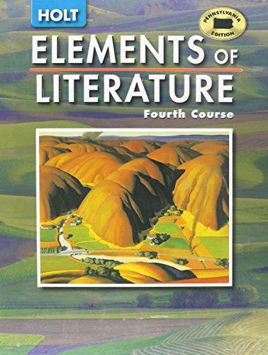 Stock image for Holt Elements of Literature Pennsylvania: Student Edition Grade 10 2005 for sale by ThriftBooks-Atlanta