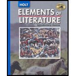 9780030357015: Elements of Literature: Introductory Course