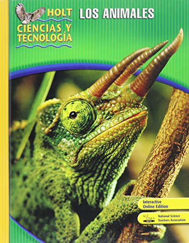 Stock image for Holt Science &amp; Technology Student Edition, Spanish B: Animals 2007 for sale by TextbookRush