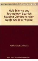 9780030360596: Science and Technology: Spanish Reading Comprehension Guide Grade 8 Physical