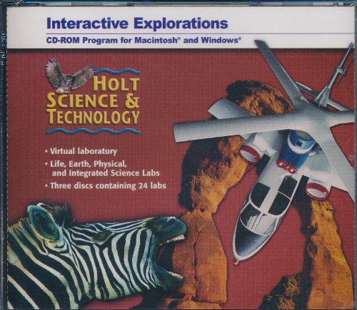 Holt Science and Technology: Interactive Explorations (9780030360695) by RINEHART AND WINSTON HOLT