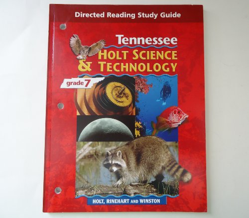 9780030360930: Directed Reading Study Guide: Holt Science & Technology, Grade 7
