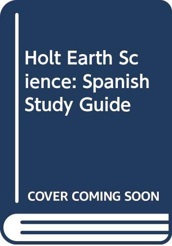 Stock image for Holt Earth Science: Study Guide, Spanish for sale by Iridium_Books