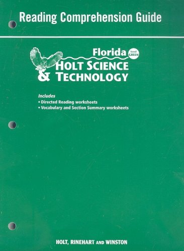Imagen de archivo de Holt Science & Technology Florida: Reading Comprehension Guide Grades 6 Earth Science ; 9780030364020 ; 0030364027 a la venta por APlus Textbooks