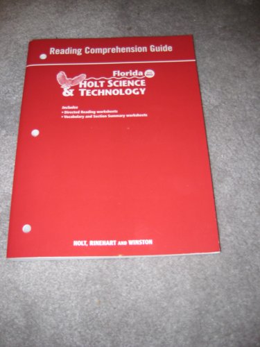 Stock image for Holt Science & Technology Florida: Reading Comprehension Guide Grades 7 Life Science ; 9780030364037 ; 0030364035 for sale by APlus Textbooks