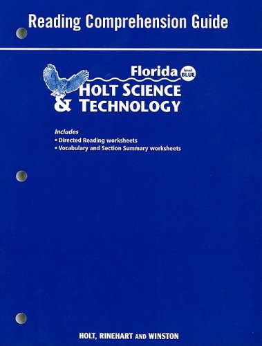 Stock image for Holt Science & Technology Florida: Reading Comprehension Guide Grades 8 Physical Science (Fl Hs&T 2006) for sale by Patrico Books