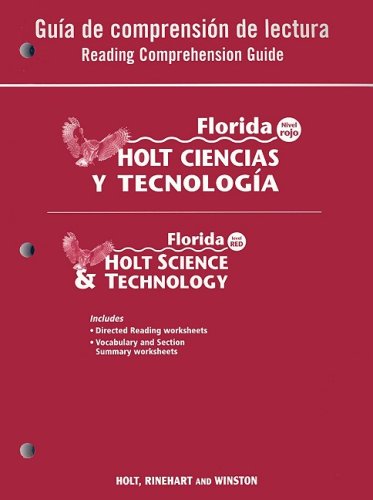 Stock image for Science & Technology Reading Comprehension Guide Life Science Grade 7: Holt Science & Technology Flo ; 9780030364471 ; 0030364477 for sale by APlus Textbooks
