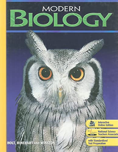 9780030367694: Modern Biology: Student Edition 2009