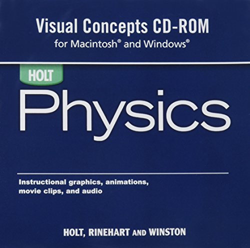 Stock image for Holt Physics: Visual Concepts CD-ROM for sale by SecondSale