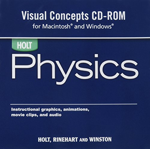 9780030368462: Holt Physics: Visual Concepts CD-ROM