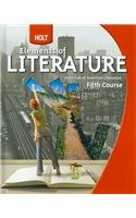 Imagen de archivo de Holt Elements of Literature: Fifth Course a la venta por Ergodebooks