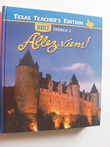 Imagen de archivo de Allez, Viens! Holt French 2 - Texas Teacher's Edition a la venta por Mahler Books