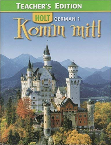 Beispielbild fr Holt German 1, Komm Mit (Teacher's Edition) zum Verkauf von Ergodebooks
