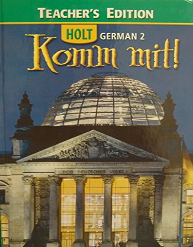 9780030372599: Title: Holt German No 2 Komm Mit Teachers Edition