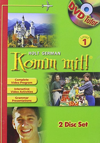 9780030372674: Komm mit!: DVD Tutor Level 1