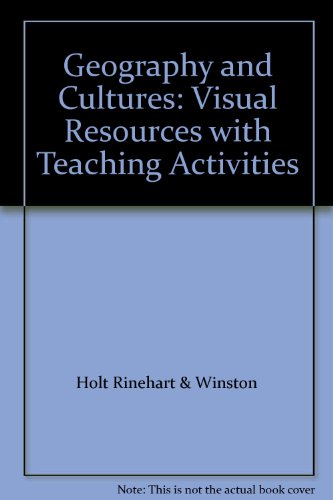 Beispielbild fr Geography and Cultures: Visual Resources with Teaching Activities zum Verkauf von Better World Books