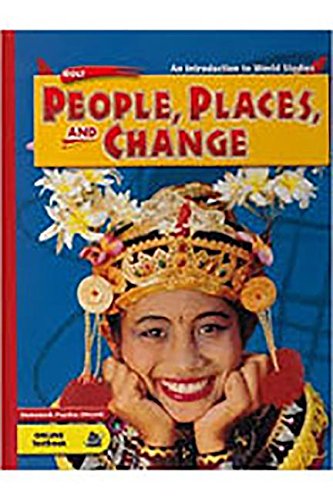 Imagen de archivo de Holt People, Places, and Change: An Introduction to World Studies: Student Edition Grades 6-8 Eastern Hemisphere 2005 a la venta por ThriftBooks-Atlanta
