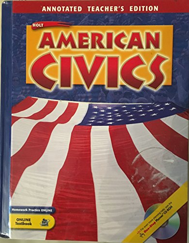 American Civics: Annotated Teacher's Edition (9780030380525) by Hartley