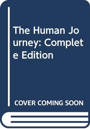9780030381362: The Human Journey: Complete Edition
