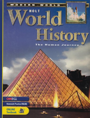 9780030381416: World History, Grades 9-12 Human Journey Modern World: Holt World History, Human Journey