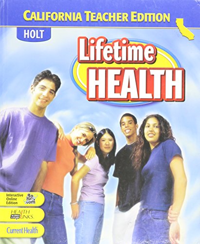 Stock image for Lifetime Health, Holt California Teacher Edition for sale by SecondSale