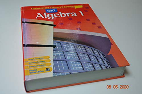 Beispielbild fr Holt Algebra 1, Teacher's Edition zum Verkauf von Better World Books