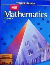 Beispielbild fr Holt Mathematics, Course 2, Teacher's Edition, c. 2007, 9780030385445, 003038544X zum Verkauf von Alliance Book Services