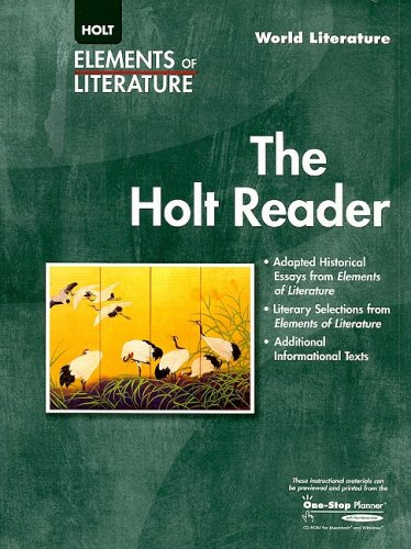 9780030387562: Elements of Literature: The Holt Reader World Literature: Elements of Literature World Literature (World Literature 2006)