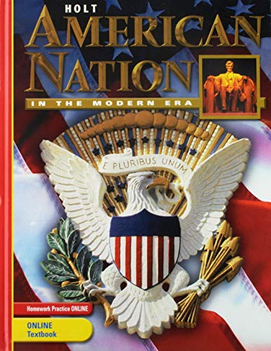 9780030388217: Holt American Nation: In the Modern Era: Student Edition 2005