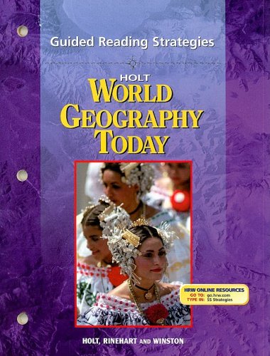 Imagen de archivo de World Geography Today : Guided Reading Strategies a la venta por Better World Books