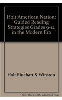 Beispielbild fr Holt American Nation: In the Modern Era: Guided Reading Strategies zum Verkauf von Iridium_Books