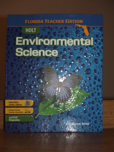 Stock image for Holt Environmental Science (Florida Teacher Edition) for sale by HPB-Red