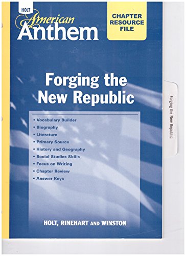 Crf W/ANS: New Rep an Anthem 2007 (9780030391286) by Holt, Rinehart, And Winston, Inc.