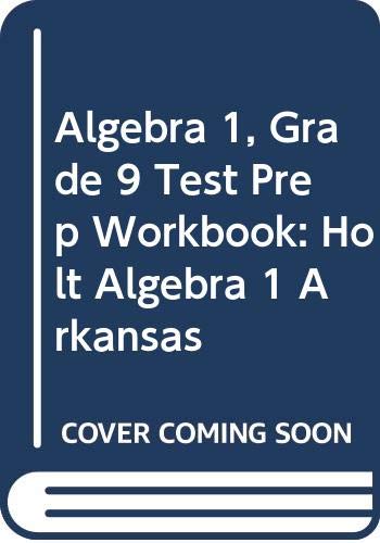 Imagen de archivo de Holt Algebra 1: Test Prep Workbook Algebra 1 a la venta por ThriftBooks-Dallas