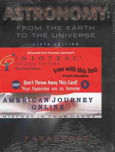 Stock image for Astronomy: From the Earth to the Universe (with InfoTrac) for sale by HPB-Red