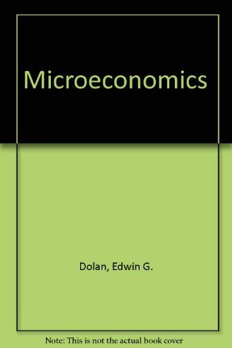 9780030396762: Microeconomics