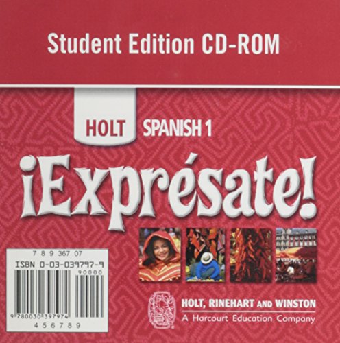 9780030397974: Exprsate!: Student's Edition CD-ROM Level 1 2006
