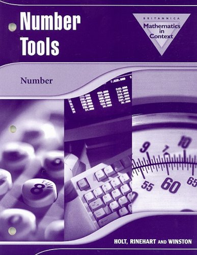 Beispielbild fr Math in Context Number Tools Workbook Common Ancillaries Grade 6: Holt Math in Context zum Verkauf von -OnTimeBooks-