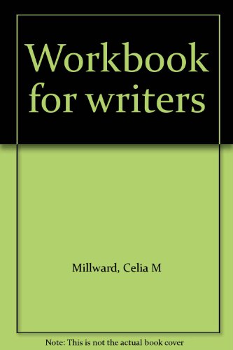 Stock image for Workbook for Writers for sale by RIVERLEE BOOKS