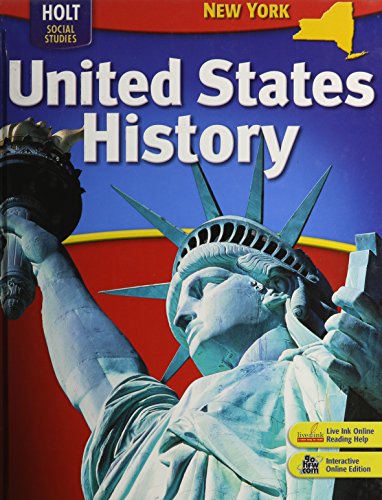 Stock image for Holt United States History New York : Student Edition Grades 6-9 2007 for sale by Better World Books