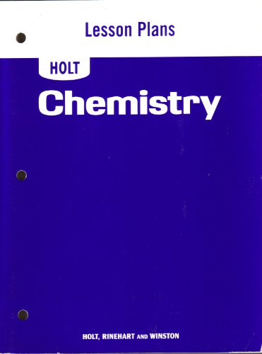 Stock image for Chemistry : Lesson Plan Booklet for sale by Better World Books