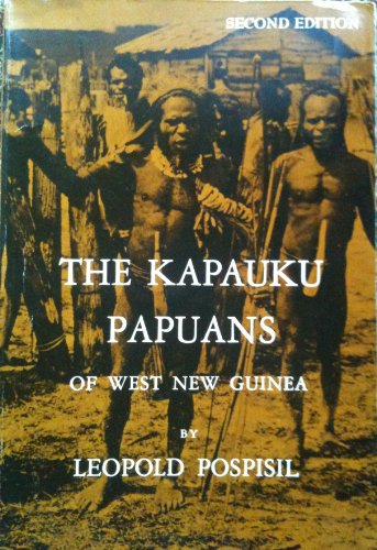 Stock image for The Kapauku Papuans of West New Guinea for sale by ThriftBooks-Atlanta