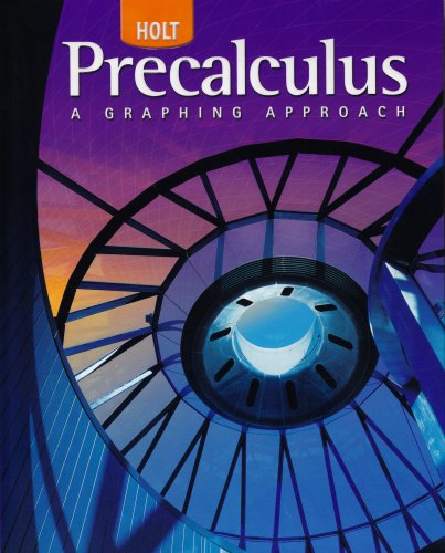 Beispielbild fr Holt Precalculus: Student Edition 2006 zum Verkauf von BooksRun