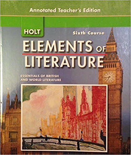 Stock image for Elements Of Literature: Essentials Of American Literature Annotated Teacher's Edition ; 9780030419836 ; 0030419832 for sale by APlus Textbooks