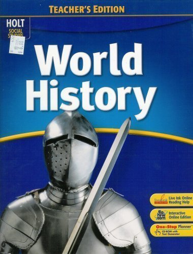 World History Teacher's Edition (9780030422447) by Burstein, Stanley Mayer