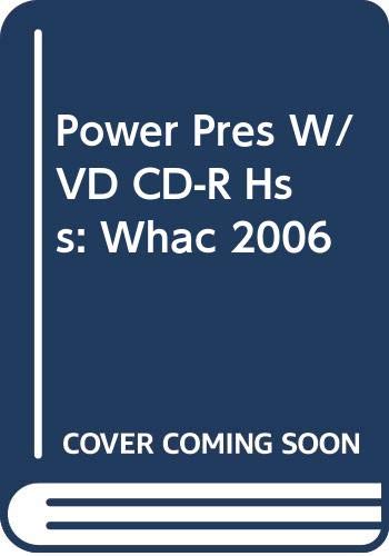 9780030423420: Power Pres W/VD CD-R Hss: Whac 2006