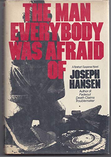 9780030423765: Title: The man everybody was afraid of A Rinehart suspens