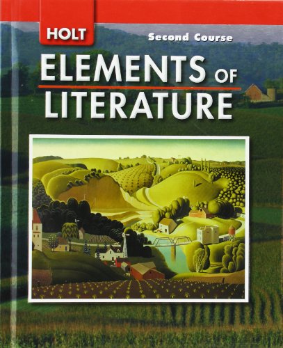 Stock image for Elements of Literature: Student Edition Grade 8 Second Course 2007 for sale by HPB-Red