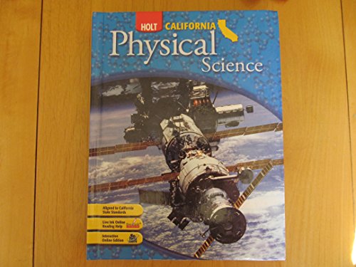 Imagen de archivo de Holt Physical Science California Edition a la venta por Ergodebooks